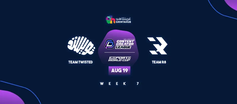 Content Creator League – Week 7 – Team TWISTED VS Team R8