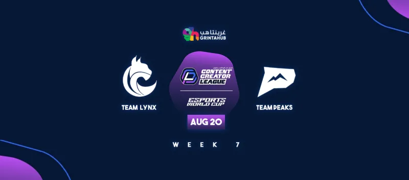 Content Creator League – Week 7 – Team LYNX VS Team PEAKS