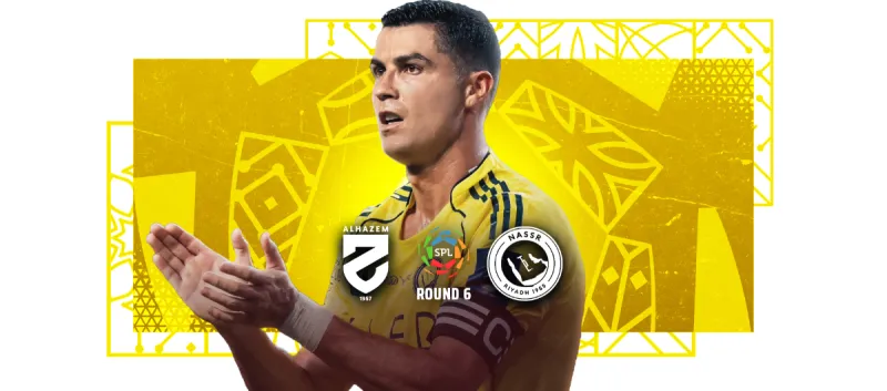 الحزم ضد النصر - دوري روشن السعودي 2025/2026 - الجولة 6