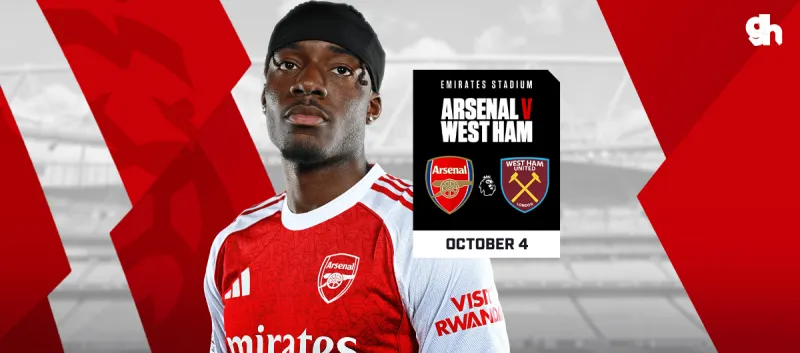 Arsenal vs West Ham United - Premier League 2026/25 Matchweek 7
