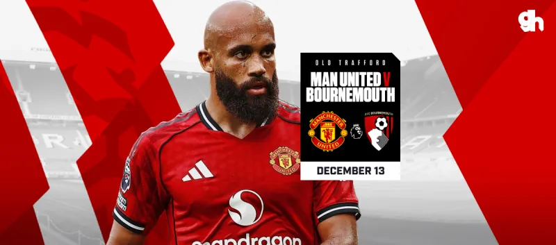 Manchester United vs Bournemouth - Premier League 2026/25 Matchweek 16