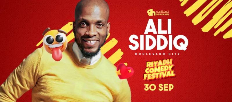 Ali Siddiq in Riyadh Comedy Festival