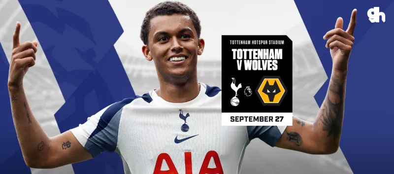 Tottenham Hotspur vs Wolverhampton - Premier League 2026/25 Matchweek 6