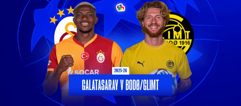 غلطة سراي ضد بودو/غليمت - دور مجموعات دوري أبطال أوروبا 2026/2025
