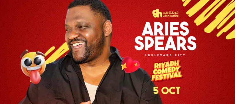 Aries Spears in Riyadh Comedy Festival