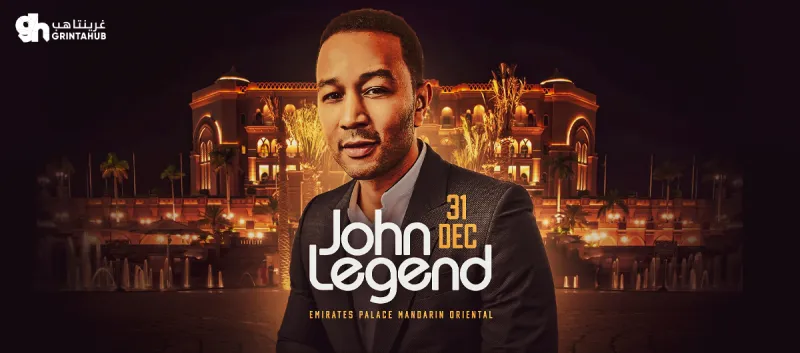 New Year's Eve With John Legend in Abu Dhabi