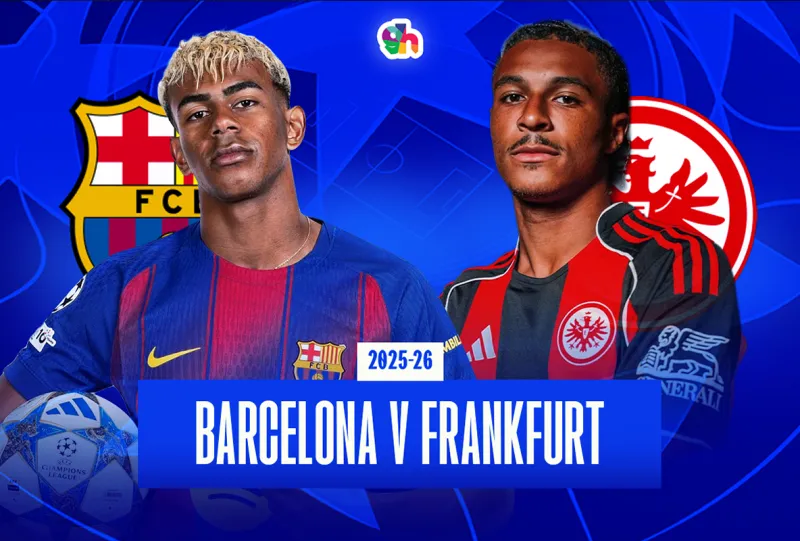 برشلونة ضد فرانكفورت  - دور مجموعات دوري أبطال أوروبا 2026/2025