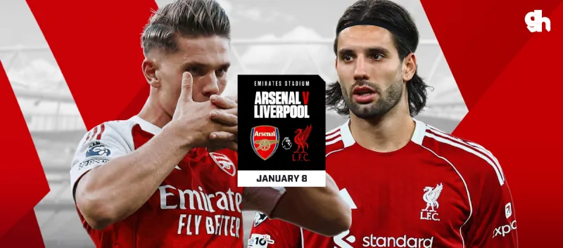 Arsenal vs Liverpool -  Premier League 2026/25 Matchweek 21