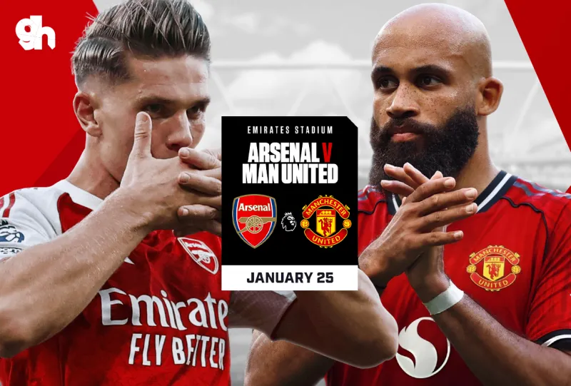 Arsenal vs Manchester United - Premier League 2026/25 Matchweek 23