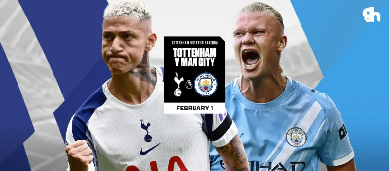 توتنهام هوتسبير ضد مانشستر سيتي - الدوري الانجليزي الممتاز 2026/25 الجولة 24