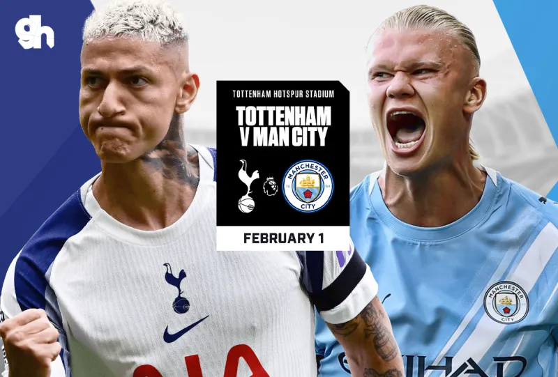 Tottenham Hotspur vs Manchester City- Premier League 2026/25 Matchweek 24