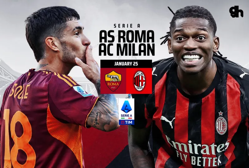 روما ضد ميلان - الدوري الايطالي 2025/26 الجولة 22