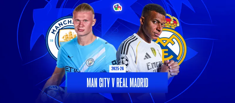 Real Madrid vs Manchester City - Champions League Group Stage 2026/2025
