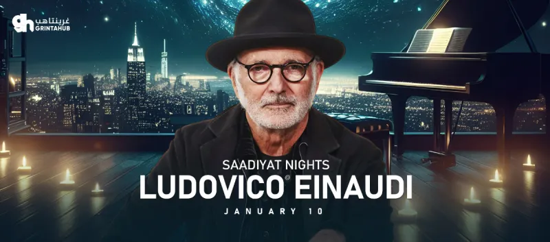 Saadiyat Nights : Ludovico Einaudi 2025