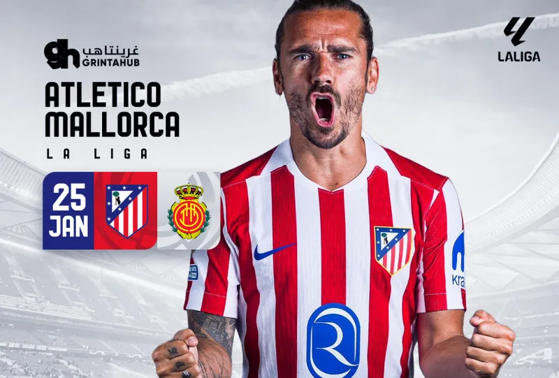Atlético Madrid vs Mallorca - La Liga 2025/26 Round 20