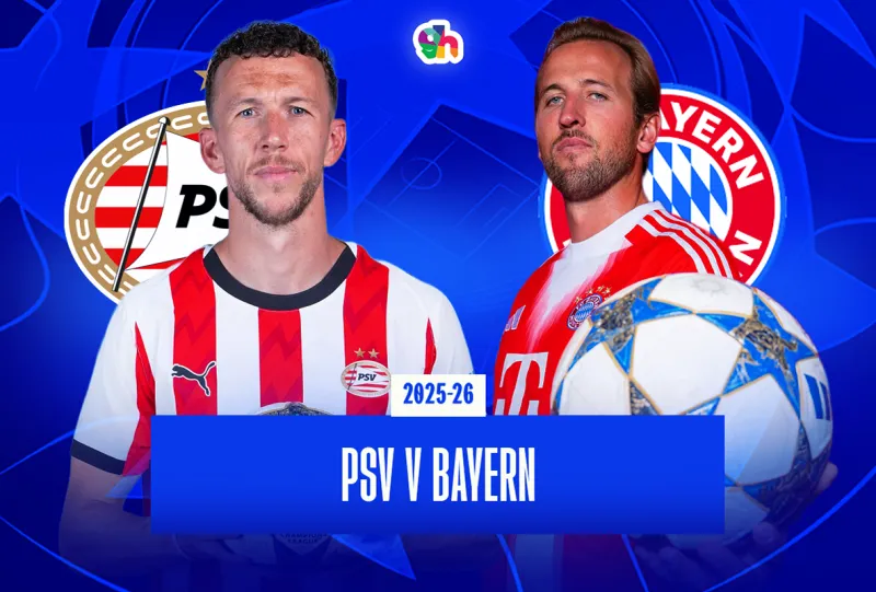 بي اس في ايندهوفن ضد بايرن ميونخ -  دور مجموعات دوري أبطال أوروبا 2026/2025