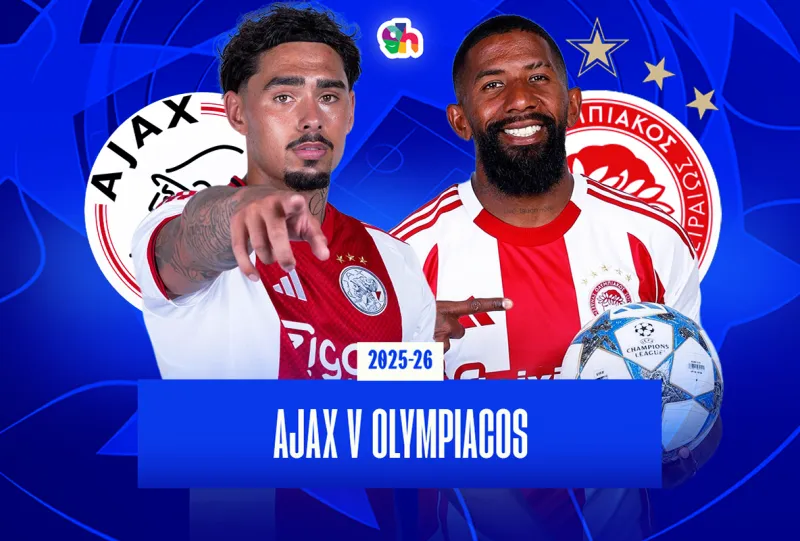 اياكس ضد اولمبياكوس - دور مجموعات دوري أبطال أوروبا 2026/2025