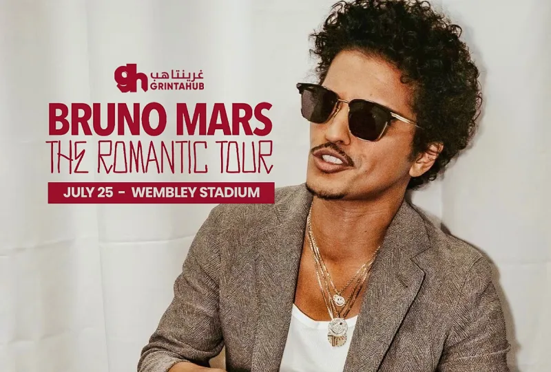 The Romantic Tour: Bruno Mars, London 25 July