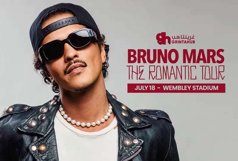The Romantic Tour: Bruno Mars, London 18 July