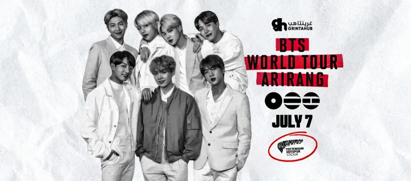 BTS  في لندن اليوم الثاني