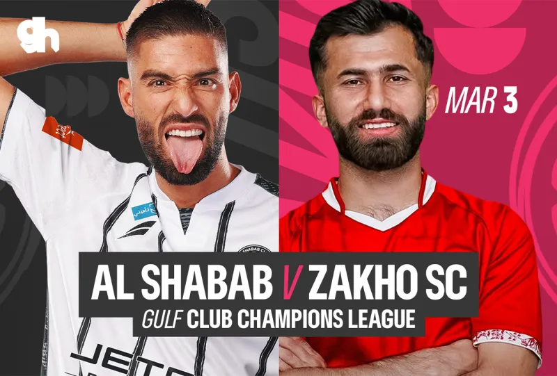 الشباب (السعودية) ضد زاخو (العراق) | دوري أبطال الخليج للأندية