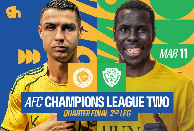 النصر السعودي ضد الوصل الاماراتي-دوري أبطال آسيا 2 - 25/26