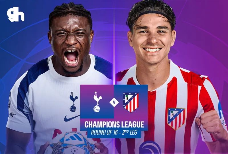 Tottenham Hotspur vs Atlético Madrid – UEFA Champions League Round of 16 Second Leg