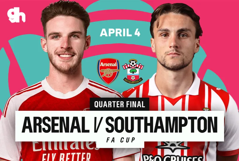 ساوثهامبتون ضد ارسنال  دور ربع النهائي - كأس الاتحاد الانجليزي