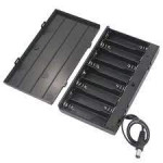 8AA Batteries Storage Box Holder
