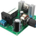 LM317 AC-DC Converters Step Down Power Module Adjustable Linear Regulator with LED Meter