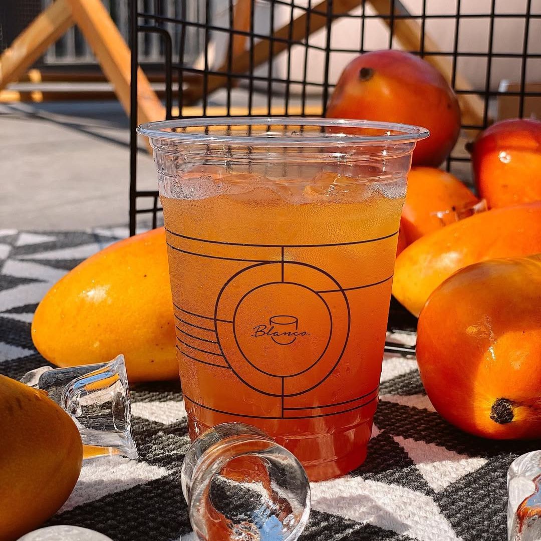 50% off Mango Icecream & Mango Iced Tea! offer at Blanco Cafe