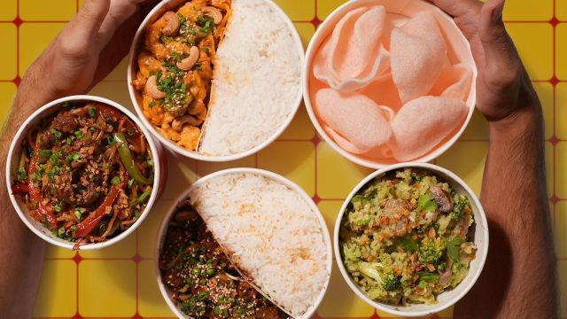 Buy any Rice or Noodles & Get 8 FREE Wings! discount at Wokman