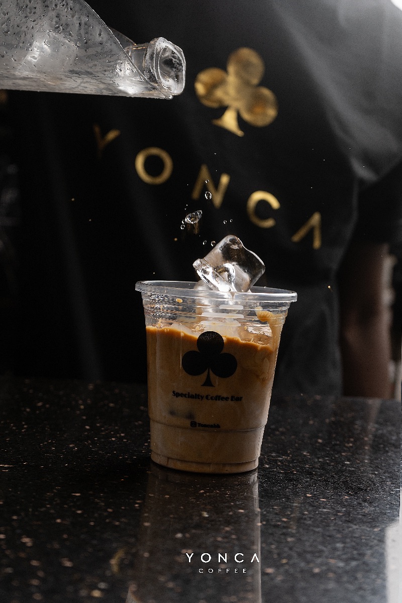 2 Iced Latte's = 1.8 BD offer at Yonca Cafe