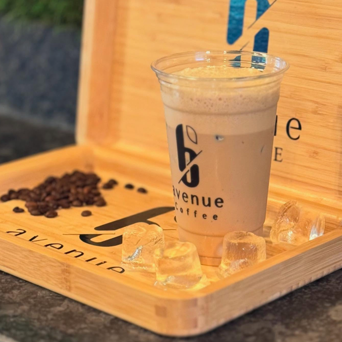 Americano or Espresso with a Croissant for only 1 BD! offer at 6 Avenue Cafe