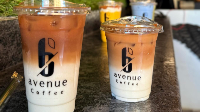 Americano or Espresso with a Croissant for only 1 BD! discount at 6 Avenue Cafe