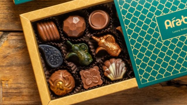 Buy Belgian Hot Chocolate and Get a Box of Pretzel Chocolates discount at Arabisc Chocolate