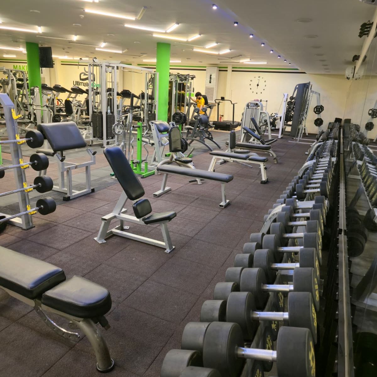 1 Year @ 160 BHD + 2 Months Free offer at Ultimate Plus Gym